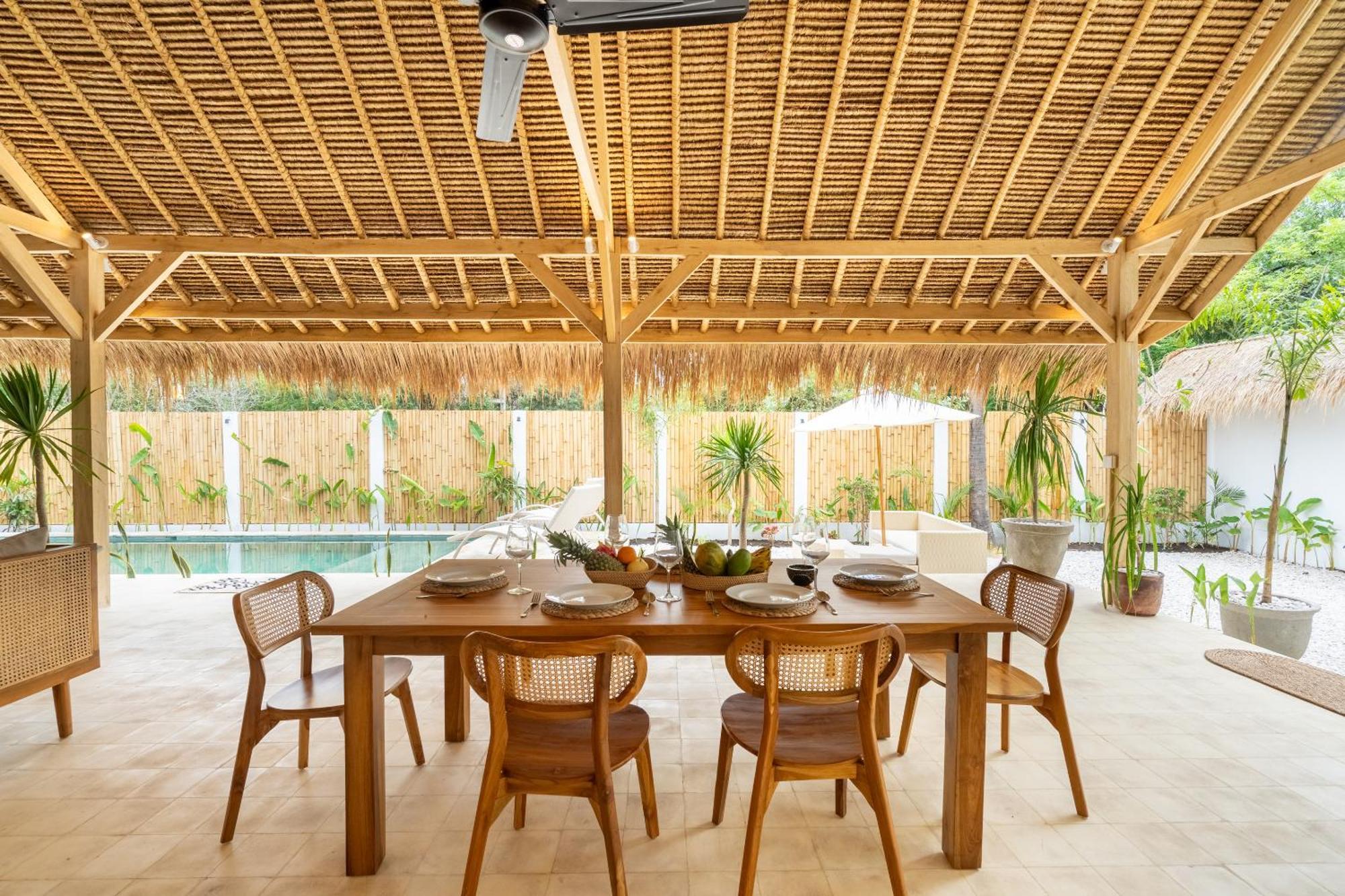 Villa Kelapa Kucing Gili Air Exterior foto