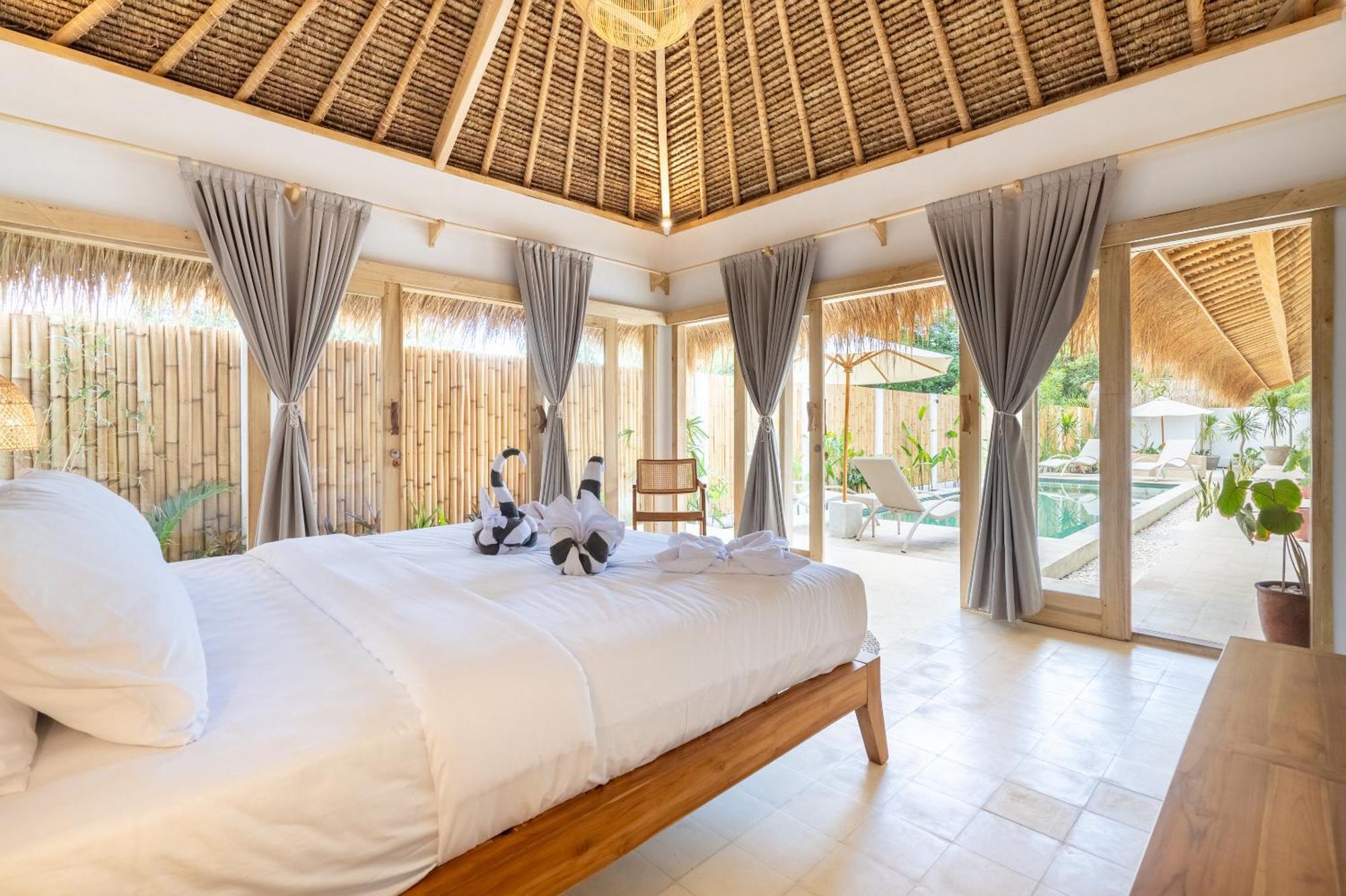 Villa Kelapa Kucing Gili Air Exterior foto
