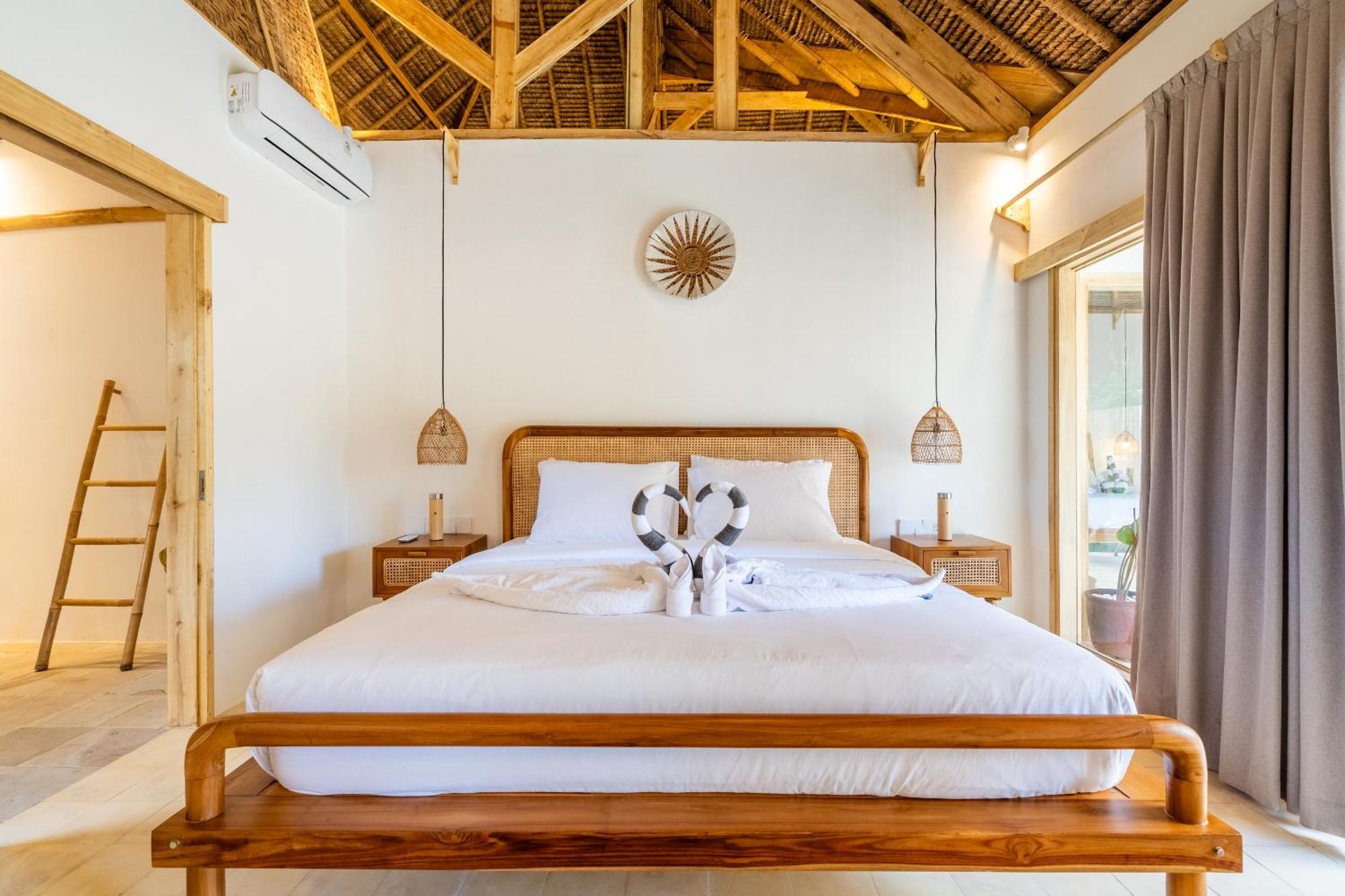 Villa Kelapa Kucing Gili Air Exterior foto