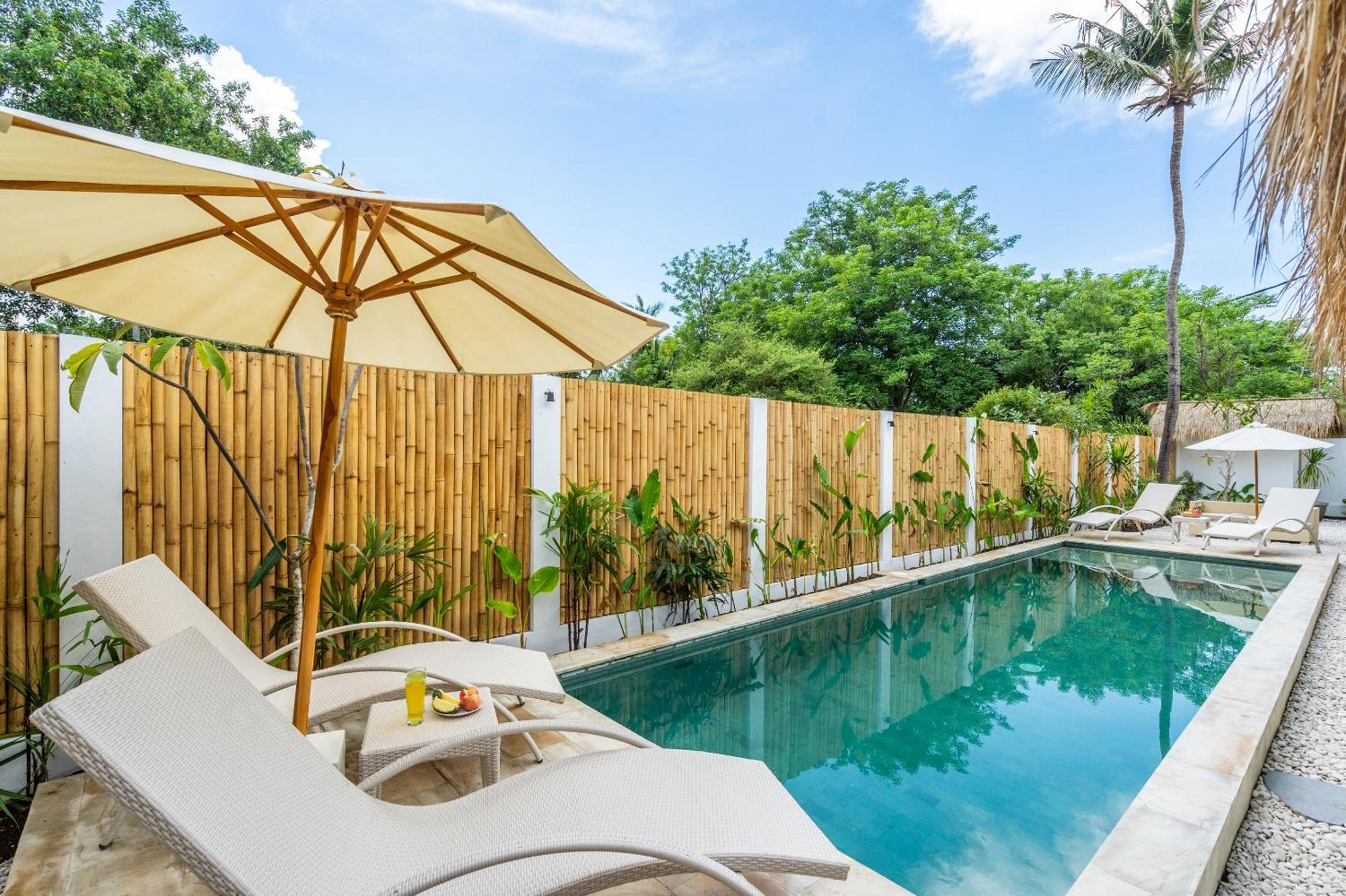 Villa Kelapa Kucing Gili Air Exterior foto