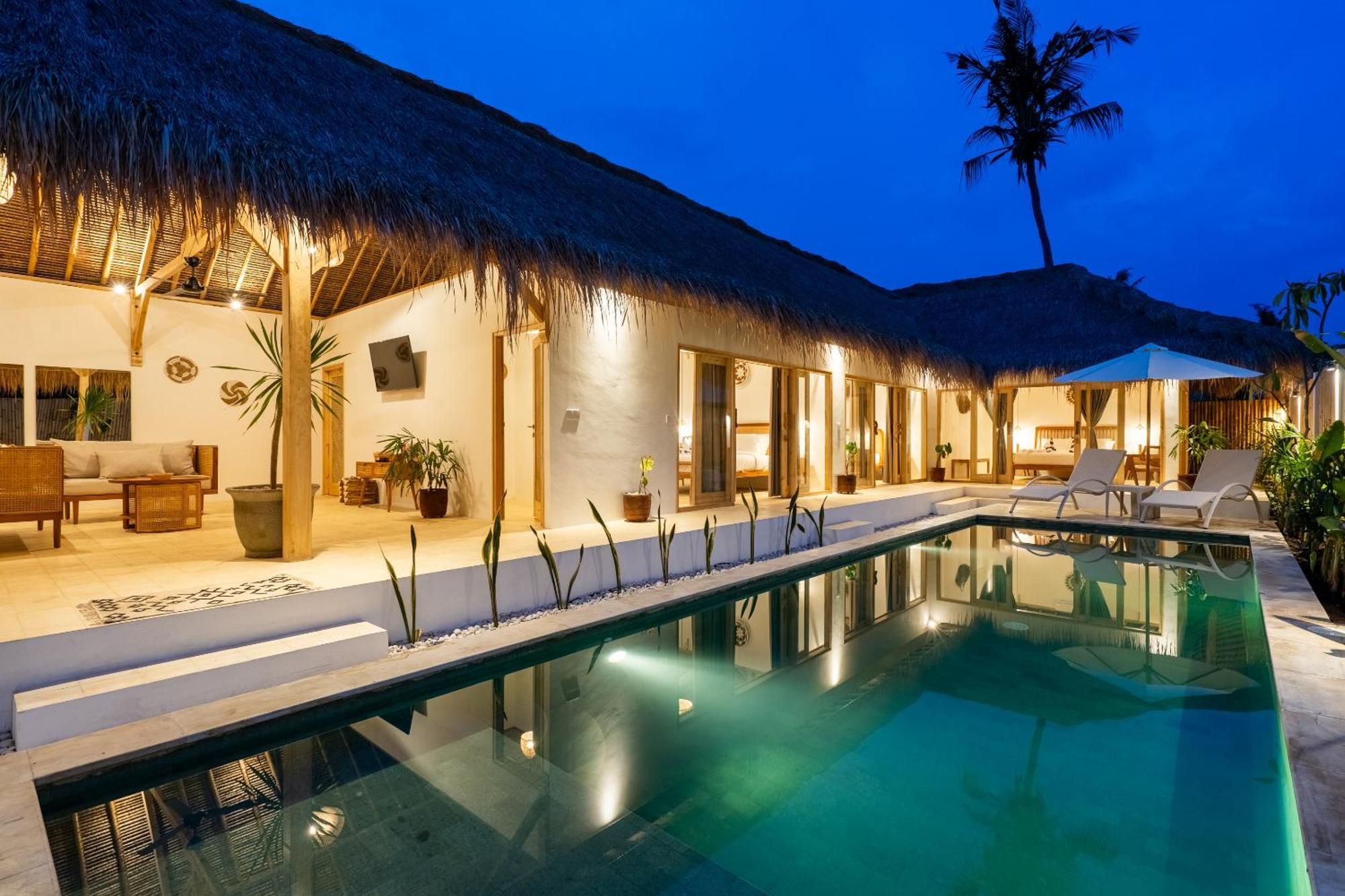 Villa Kelapa Kucing Gili Air Exterior foto
